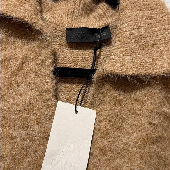 Zara Camel Knit Sweater - Picture 2 of 2